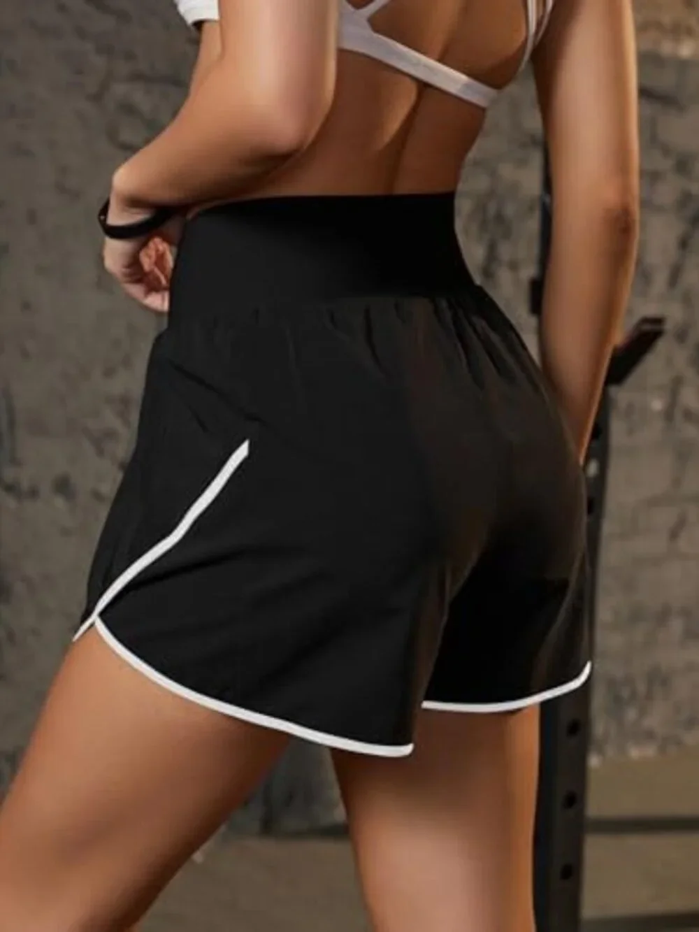 Crossover Women's Athletic Running Shorts - Gym Workout & Fitness Essentials